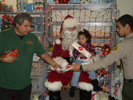 Christmas Party at God Provides Food Bank