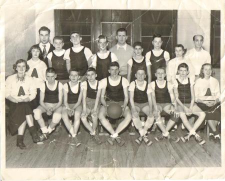 1949 basketball photo