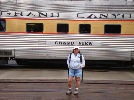 train ride to Grand Canyon