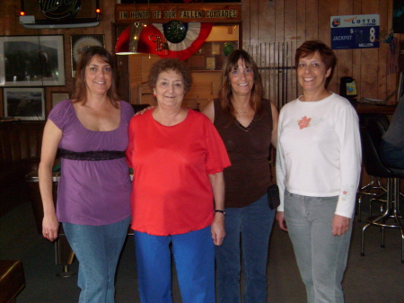 Mom and her daughters.