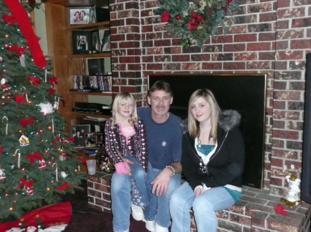 Christmas '07 with my daughters