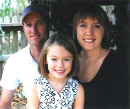 Our son, Chris & his wife Jess & daughter, Sav