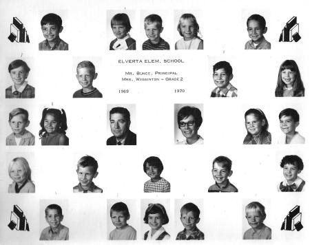Elverta Elementary 2nd grade class photo &#39;70