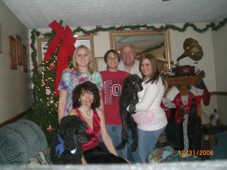 My fam one Christmas