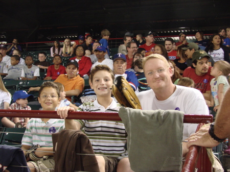 Texas Rangers baseball game - 2008