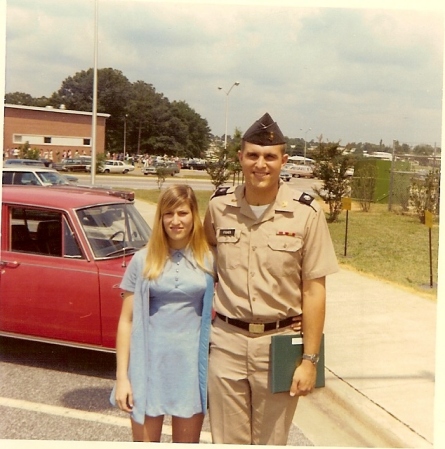 Debbie and me after grad at Rucker