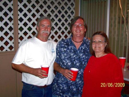 bruce,  bill and his wife
