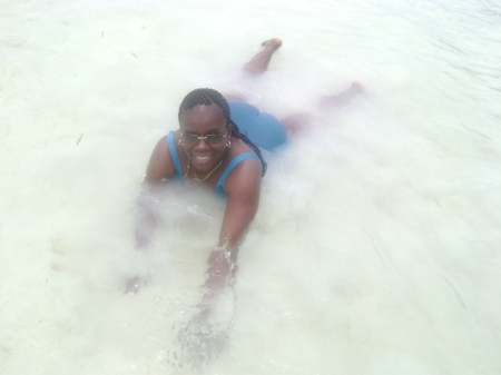 Me in the Bahamas