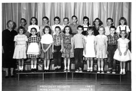Provident Heights;1961 class.Miss Yongue
