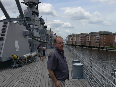 Visiting the USS Wisconsin