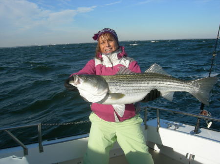 Dec Striper fishing on the Chesapeake