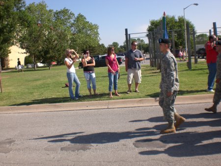 AT FT SILLS OKLAHOMA ARMY BASE