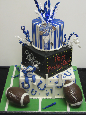 Reggie Wayne Birthday Cake 2008