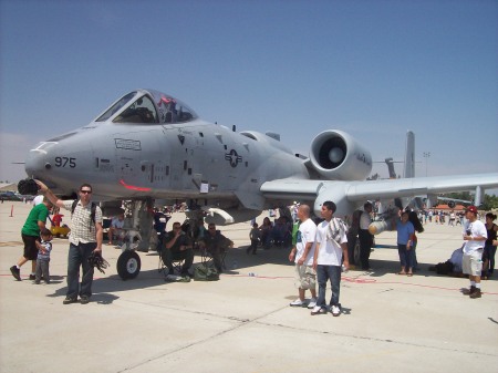 At the air show A-10 Warthog