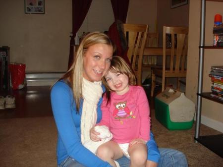 my youngest daughter and my grandbaby briana