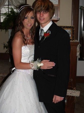 My baby, Karalie and her date Prom 2009