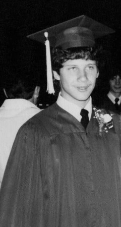 Mike during graduation.