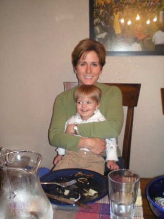 Daughter Kristen with Grandson James