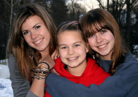 Kelsey, 16, Nicole, 10, & Jenna, 15