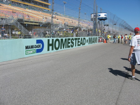 Miami Homestead NASCAR racetrack