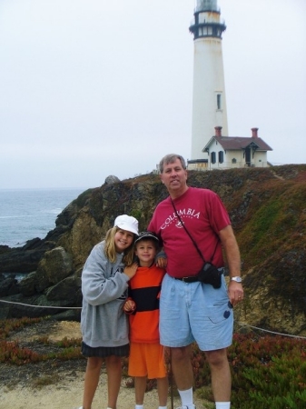 At Lighthouse in Northern California