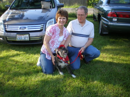 Larry and I with Sox