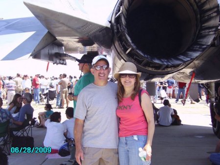 Steve & Grace at the RI Air Show