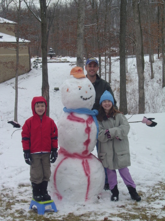 Enough snow for a snowman