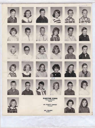 Gladstone School 1963-64
