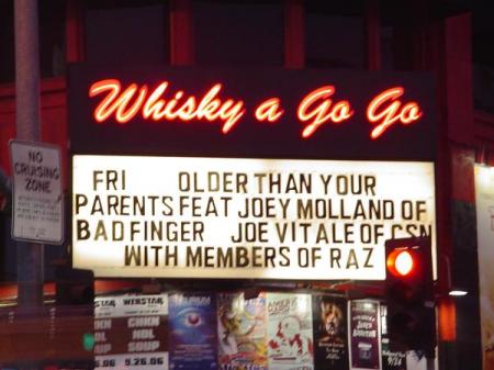 Whisky A GO GO Calfifornia