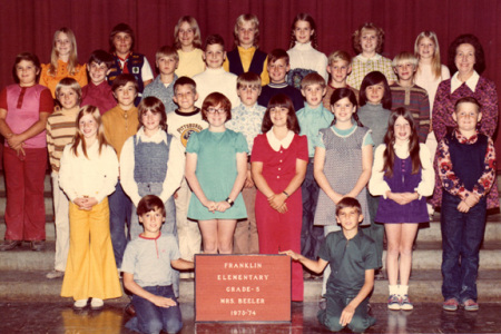 Mrs. Beeler's Class 1973-1973 Grade 5