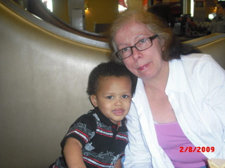 ME AND MY YOUNGER GRANDSON