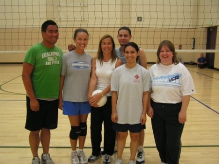 My co-ed Volleyball team November 2009