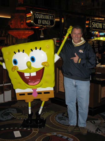 Me & Spongebob in Vegas 2009