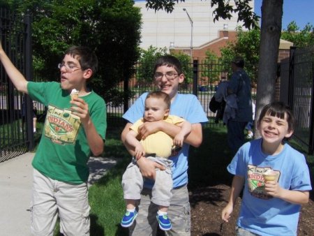 the 4 Grandsons Summer 2009