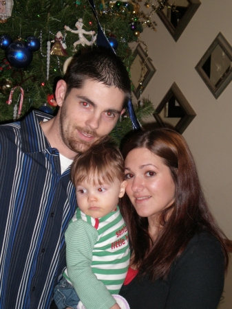 My son with his wife and son