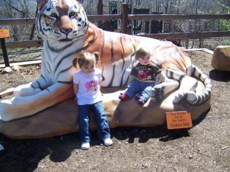 Em's 2nd birthday Mill Mountain Zoo, Roanoke