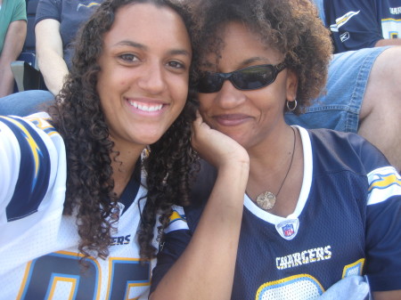 My first Charger game!