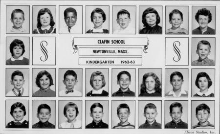 Claflin School Kindergarten 1962-63