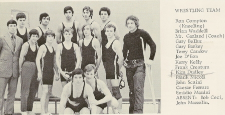 1971 Wrestling team