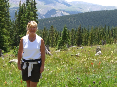 Hiking in the Colorado mountains