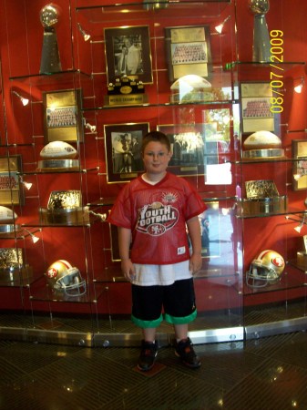 Son Donald at 49er HQ front Office