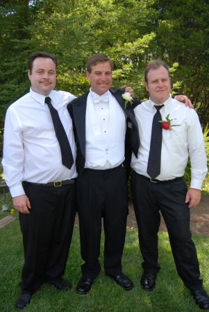 My son, son-n-law, and son-n-law's brother.