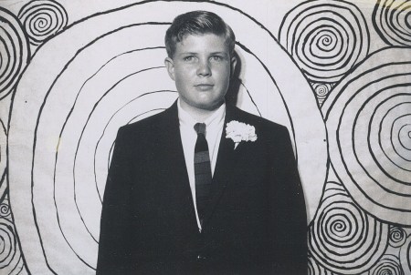 Eric Hillside 8th grade graduation 1967