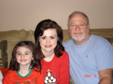 kaitlyn, me, and my dad (Bobby)