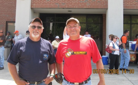 Neil & Mike at Veterans Motorcycle Ride