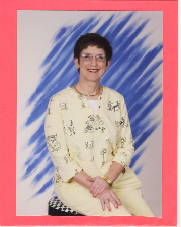 Mary as a retired teacher 'volunteer' 2007