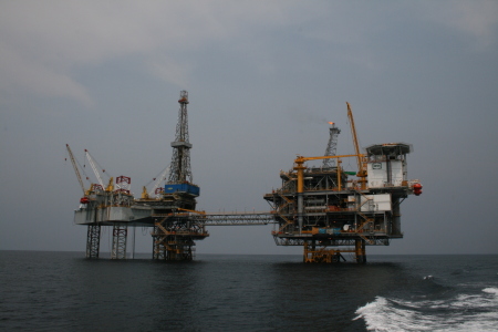 Okume CPF , Bravo and Drilling Rig
