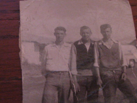 Ken in the middle, Leon Farmer on right side,P