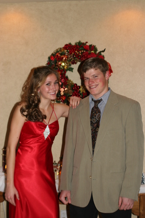 Ryan and Lauren before Winter Ball, 2006